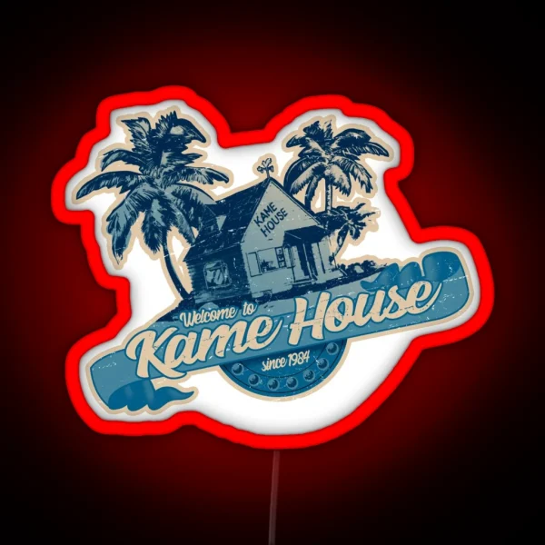Welcome To Kame House RGB Neon Sign