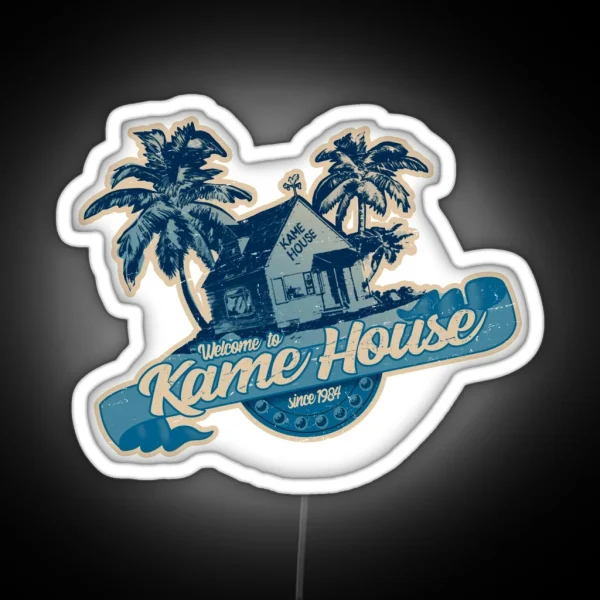Welcome To Kame House RGB Neon Sign