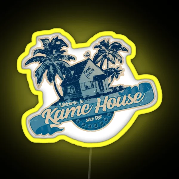 Welcome To Kame House RGB Neon Sign