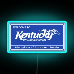 Welcome To Kentucky RGB Neon Sign