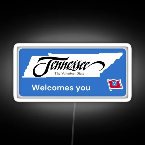 Welcome To Tennessee RGB Neon Sign