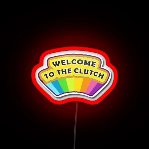 Welcome To The Clutch CS GO RGB Neon Sign