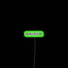 Neon Black Knit Show Sign