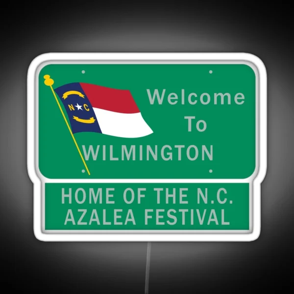 Welcome To Wilmington RGB Neon Sign