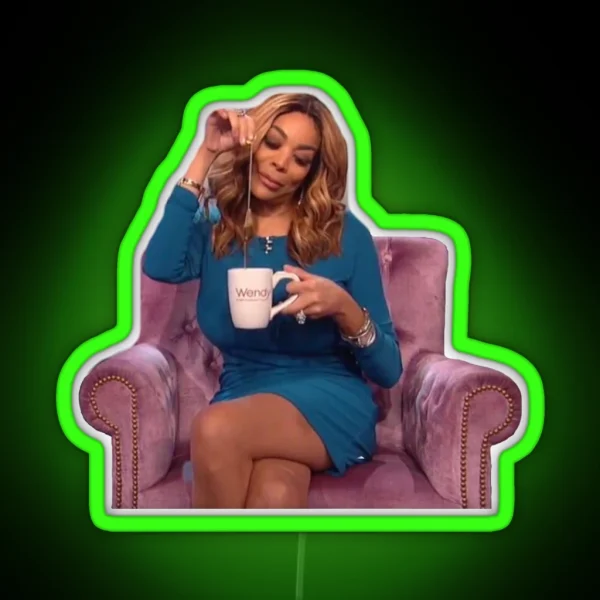 Wendy Williams Tea RGB Neon Sign