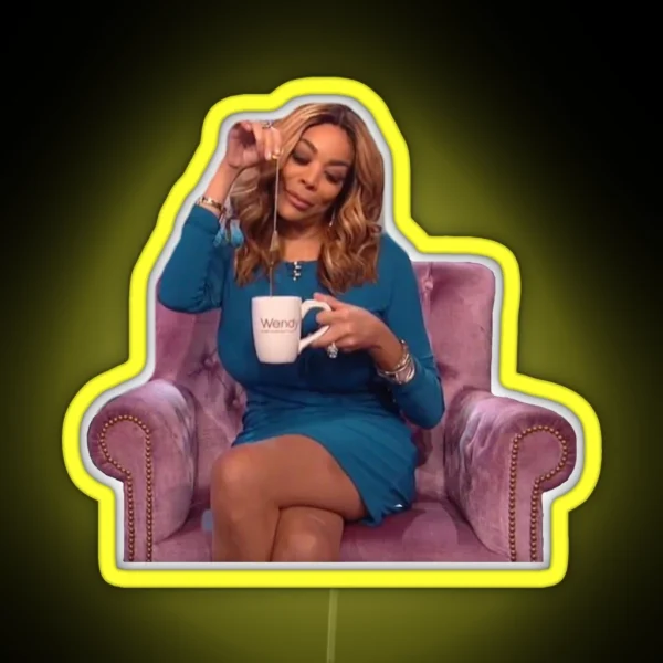 Wendy Williams Tea RGB Neon Sign