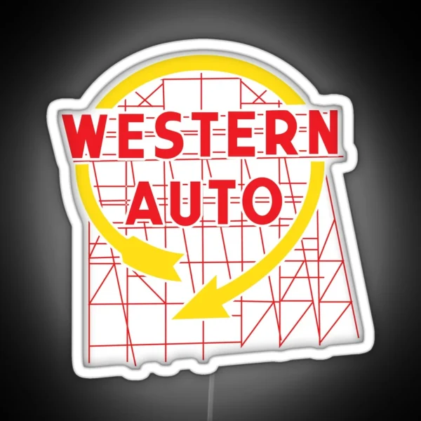 Western Auto Sign RGB Neon Sign