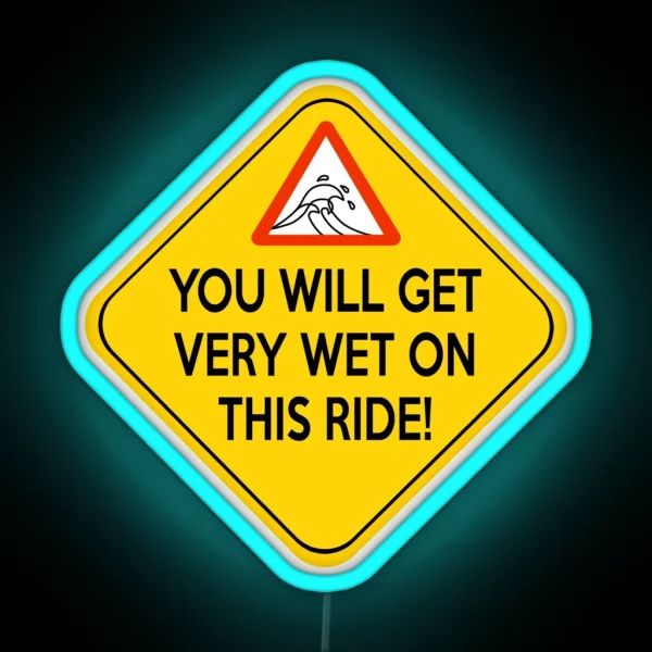 Wet Ride RGB Neon Sign