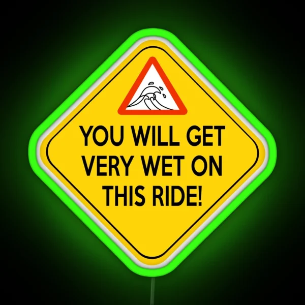 Wet Ride RGB Neon Sign