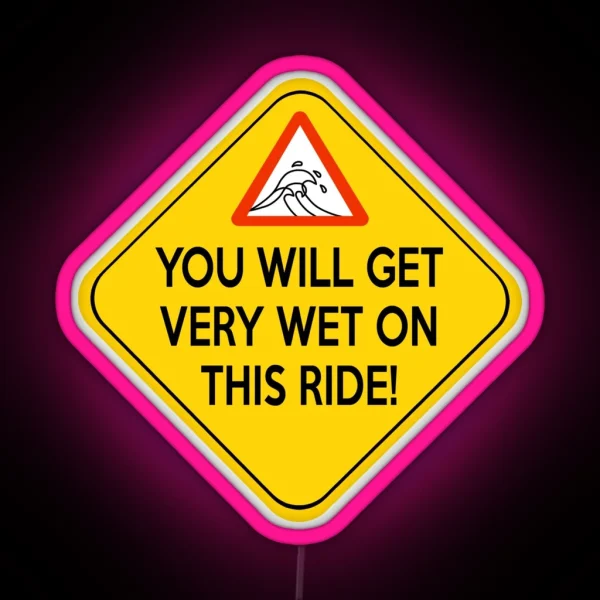 Wet Ride RGB Neon Sign