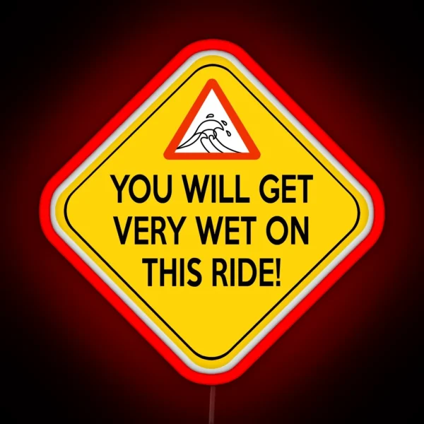 Wet Ride RGB Neon Sign