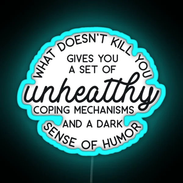 What Doesn T Kill You Disappoints Me RGB Neon Sign