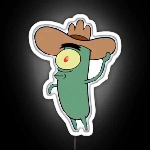What In Planktation RGB Neon Sign