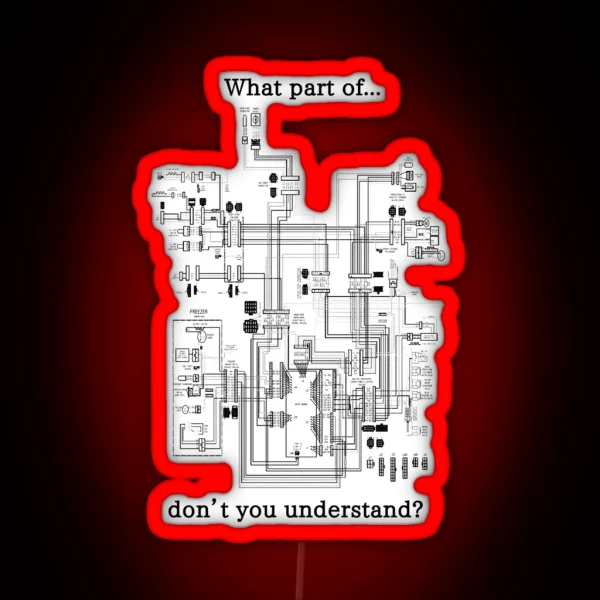 What Part Of This Wiring Diagram Don T You Understand RGB Neon Sign