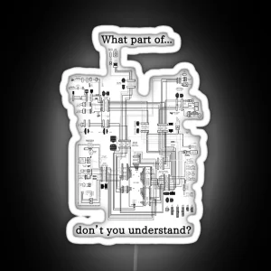 What Part Of This Wiring Diagram Don T You Understand RGB Neon Sign