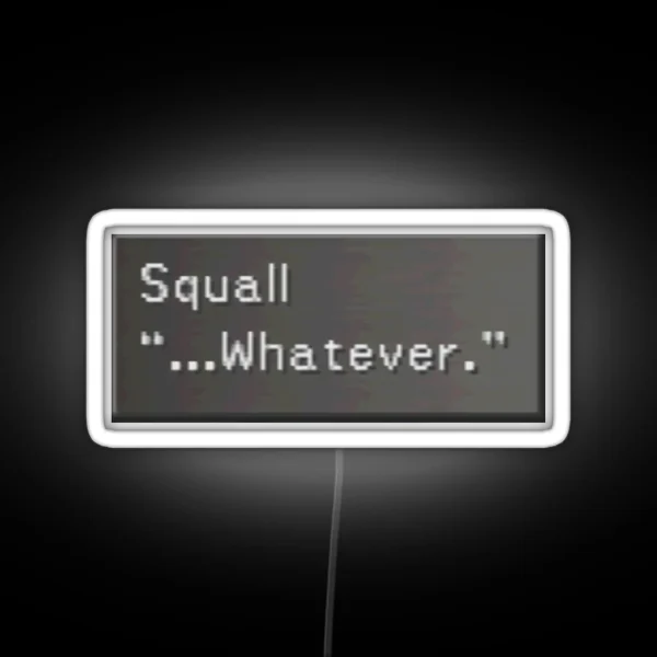 Whatever RGB Neon Sign