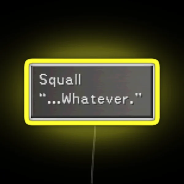 Whatever RGB Neon Sign