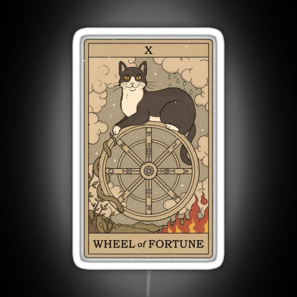 Wheel Of Fortune RGB Neon Sign
