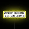 An esthetician's humorous take on skin care, highlighting the desire for chemical peels.