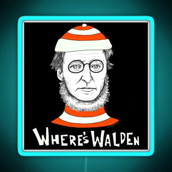 Where S Walden RGB Neon Sign