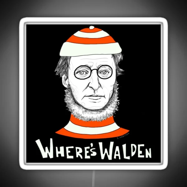 Where S Walden RGB Neon Sign