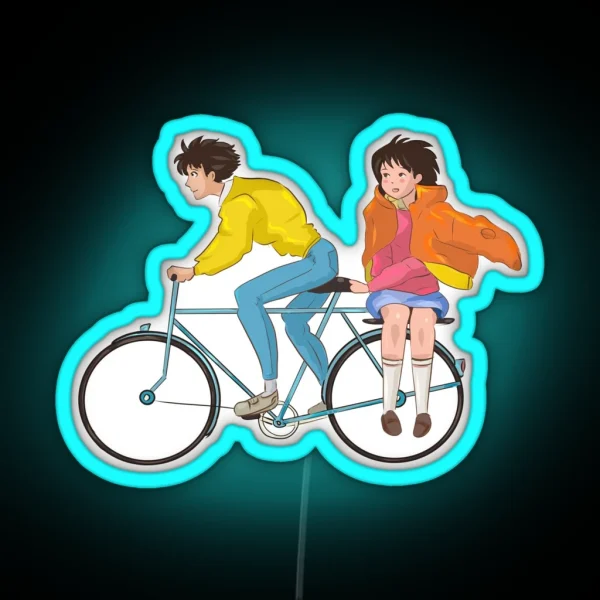 Whisper Of The Heart Fanart RGB Neon Sign