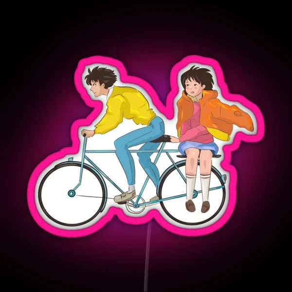 Whisper Of The Heart Fanart RGB Neon Sign