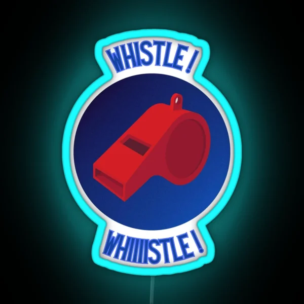 Whistle RGB Neon Sign
