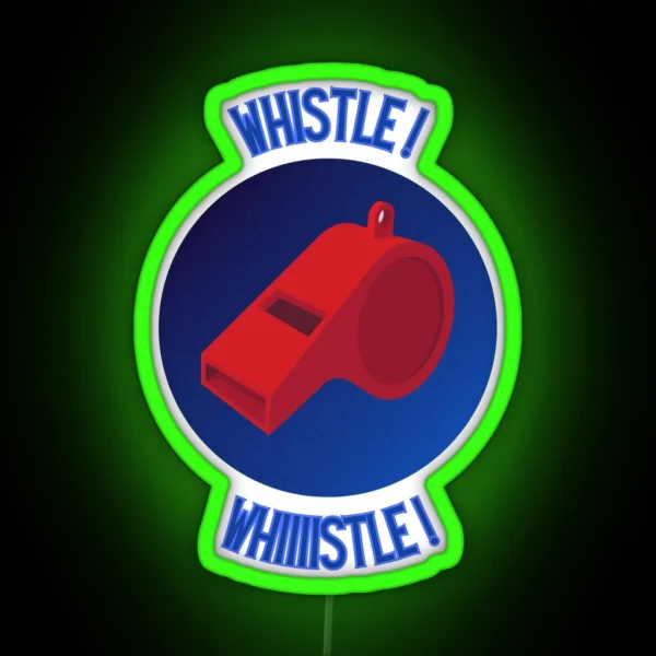 Whistle RGB Neon Sign