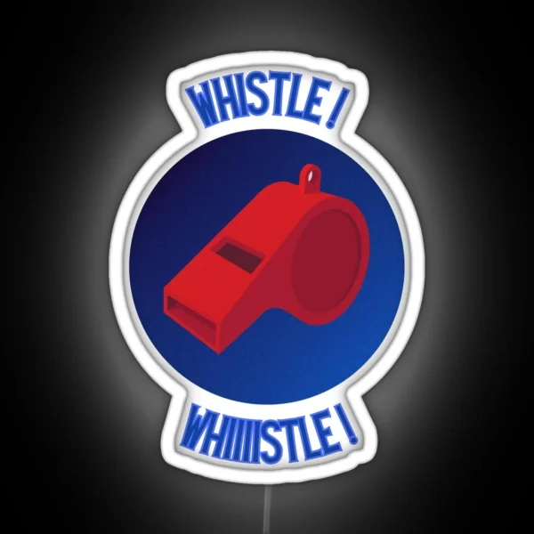 Whistle RGB Neon Sign