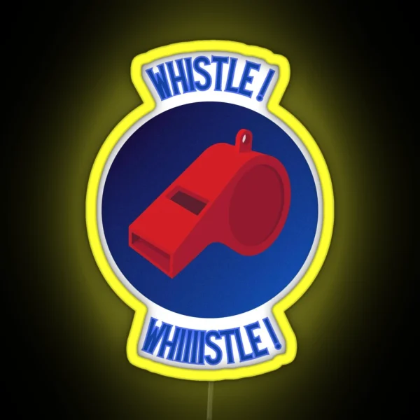 Whistle RGB Neon Sign