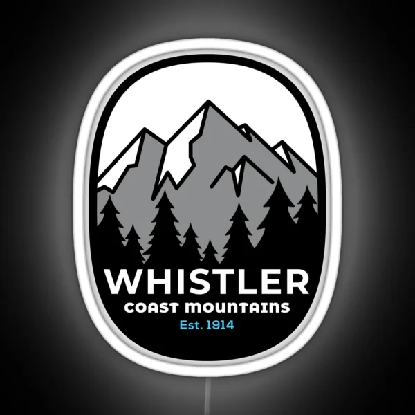 Whistler B C RGB Neon Sign