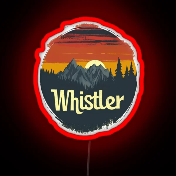 Whistler RGB Neon Sign