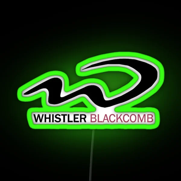 Whistler RGB Neon Sign