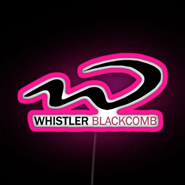 Whistler RGB Neon Sign