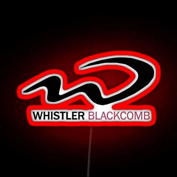 Whistler RGB Neon Sign