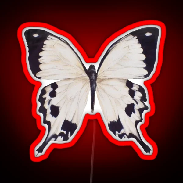 White Butterfly RGB Neon Sign