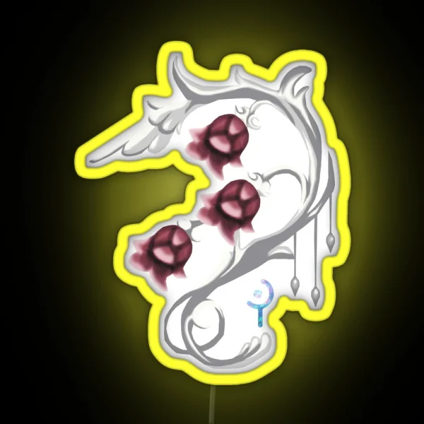 White Mage FFXIV RGB Neon Sign