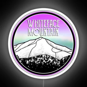 Whiteface Mountain RGB Neon Sign