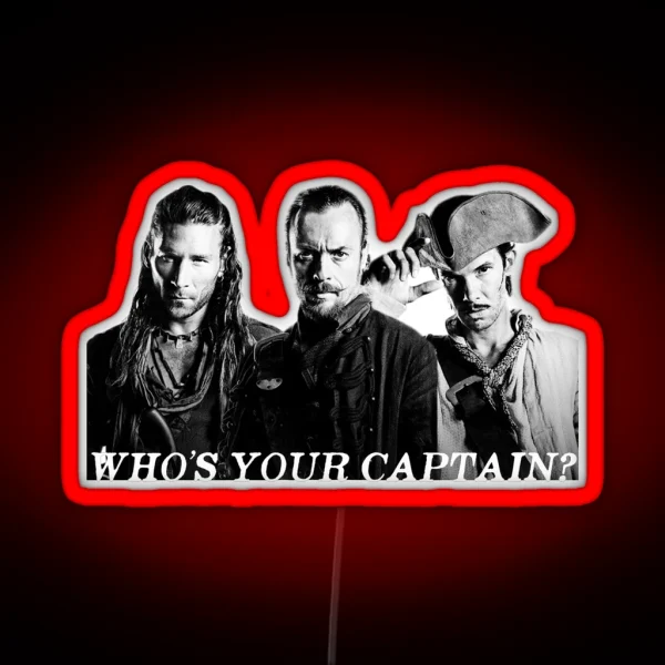 Who S Your Captain RGB Neon Sign