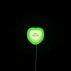 Vibrant RGB neon sign with a glowing heart design, symbolizing passion and energy.