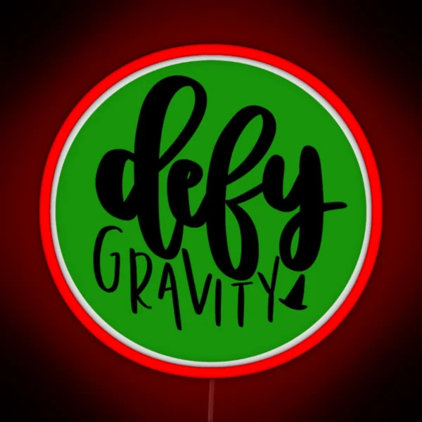 Wicked Defy Gravity RGB Neon Sign
