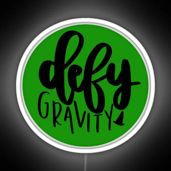 Wicked Defy Gravity RGB Neon Sign