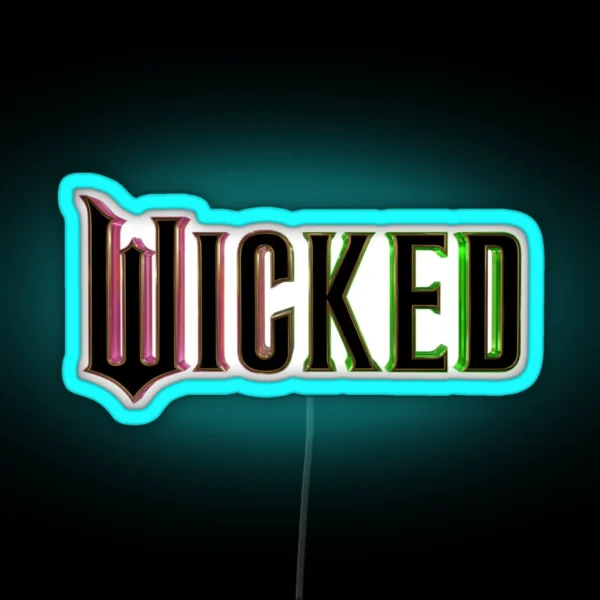 Wicked RGB Neon Sign