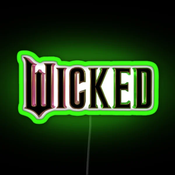 Wicked RGB Neon Sign