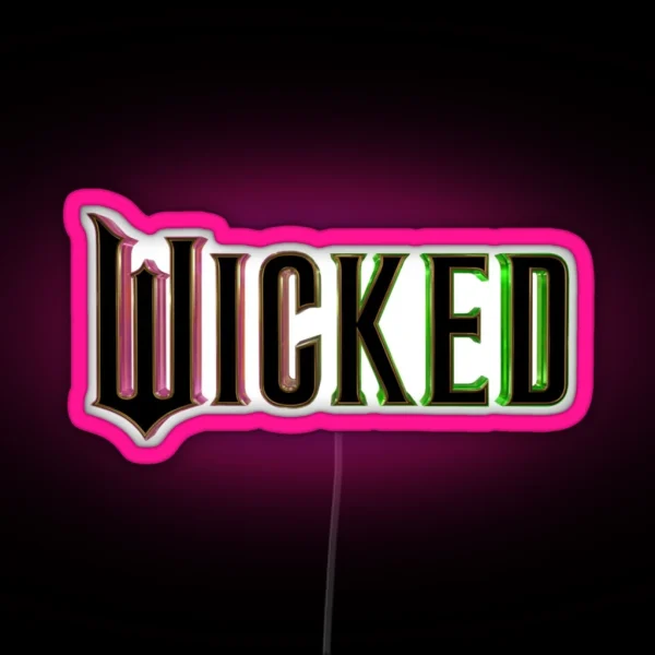 Wicked RGB Neon Sign