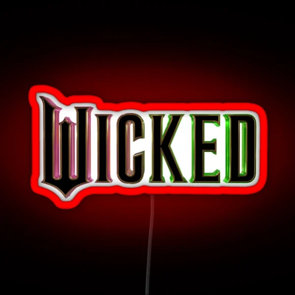 Wicked RGB Neon Sign