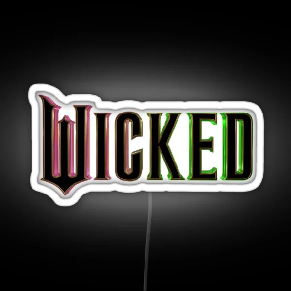 Wicked RGB Neon Sign