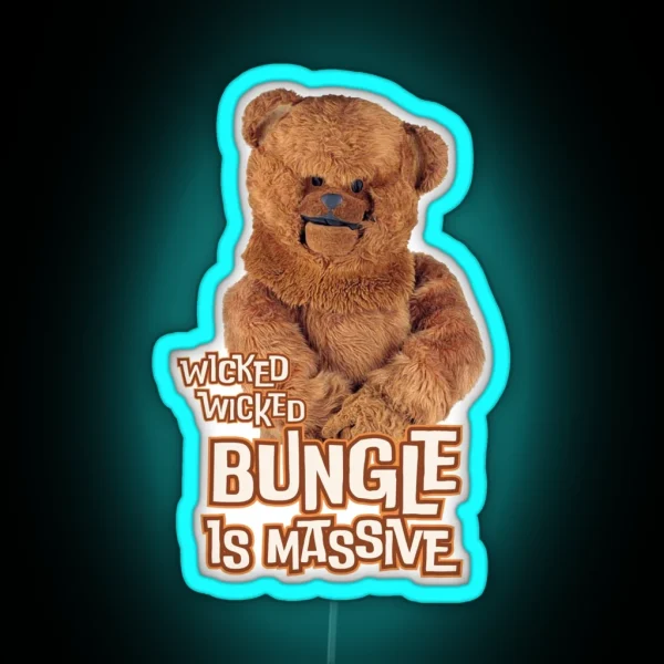 Wicked Wicked Bungle Is Massive RGB Neon Sign