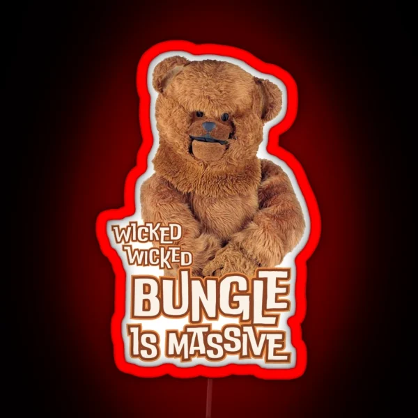 Wicked Wicked Bungle Is Massive RGB Neon Sign